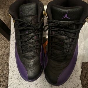 Jordan’s black and purple size 9
